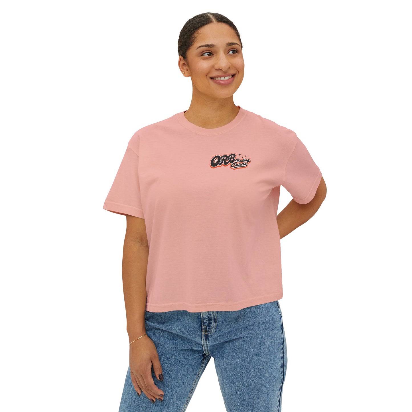 Find Your People Boxy Tee — Women's Casual Retro Script T-Shirt