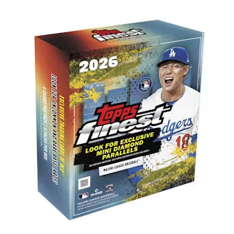 2026 Topps Finest Baseball Mega Box