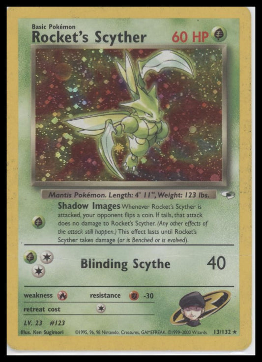 Rocket's Scyther Gym Heroes #013/132