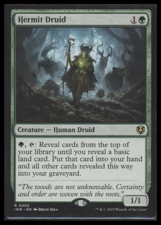 Hermit Druid Innistrad Remastered #202 - Front