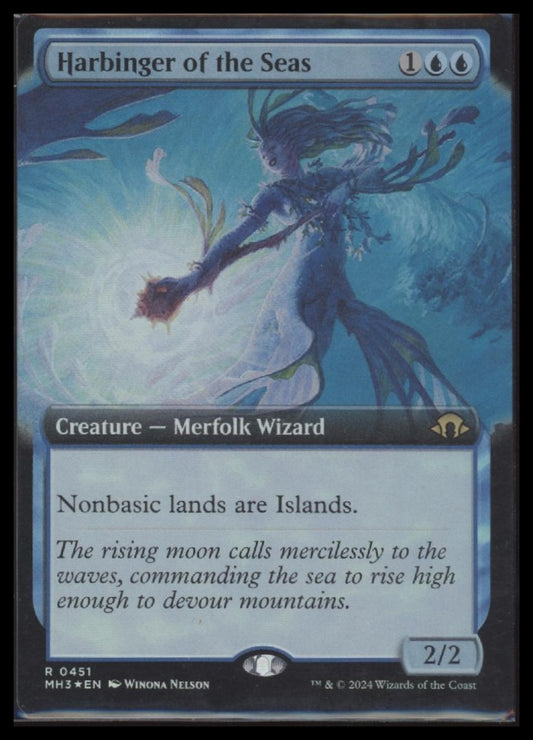 Harbinger of the Seas (Extended Art) Modern Horizons 3 #451 Foil - Front