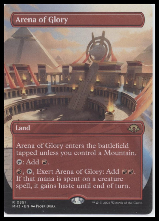 Arena of Glory (Borderless) Modern Horizons 3 #351 - Front