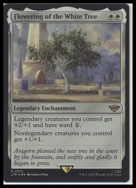 Flowering of the White Tree The Lord of the Rings: #15 - Front