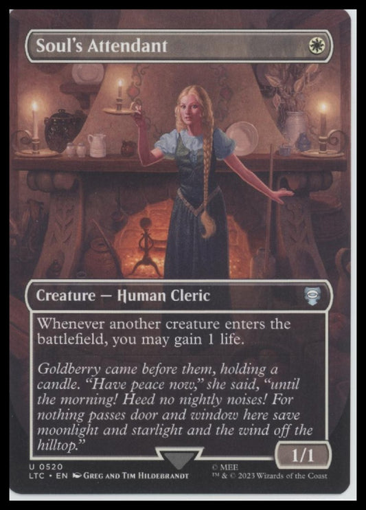 Soul's Attendant (Borderless) Commander: #520 - Front