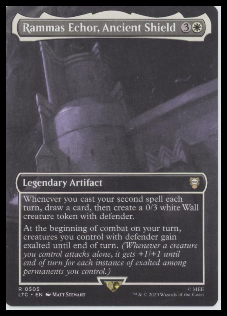 Rammas Echor, Ancient Shield (Borderless) #505 - Front