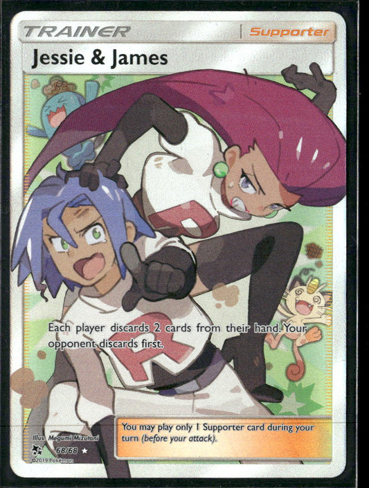 Jessie & James (Full Art) Hidden Fates #68/68 - Front