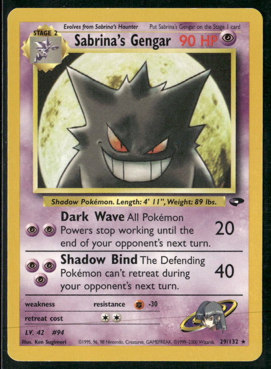 Sabrina's Gengar Gym Challenge #029/132 - Front
