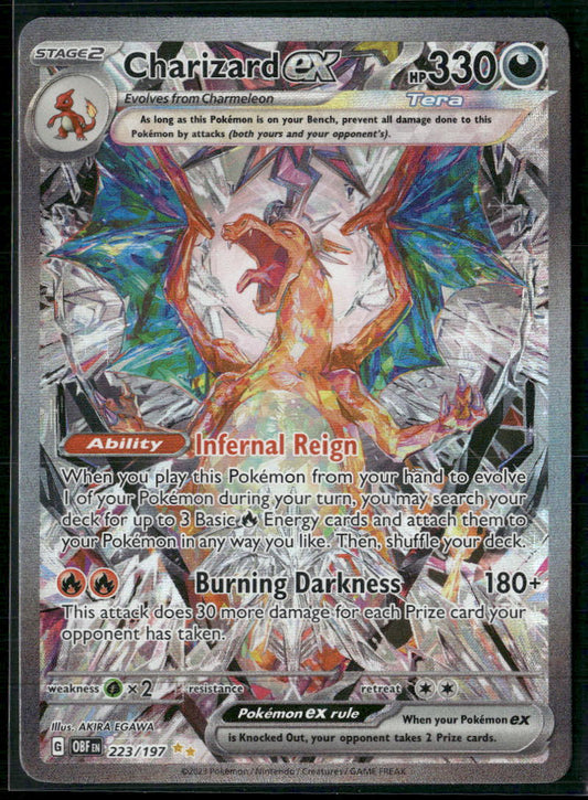 Charizard ex SV03: Obsidian Flames #223/197 - Front