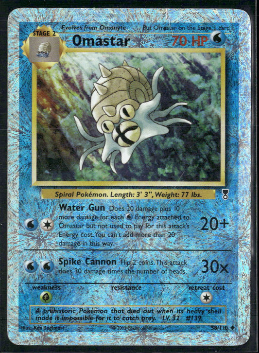 Omastar Legendary Collection #058/110 - Front