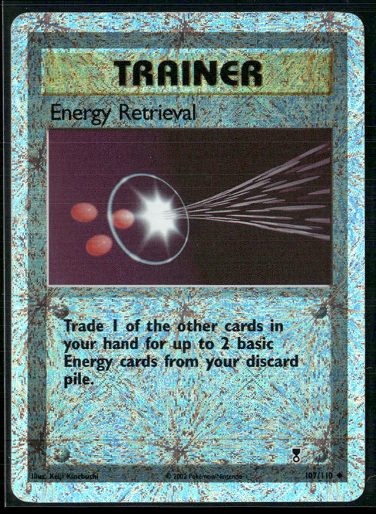 Legendary Collection #107/110 Energy Retrieval Reverse Holo - Front