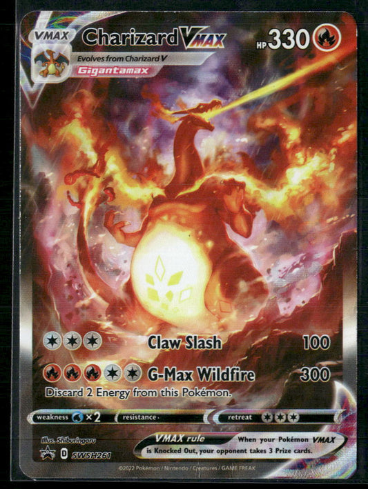 Charizard VMAX SWSH: Sword & Shield Promo Cards #SWSH261 - Front