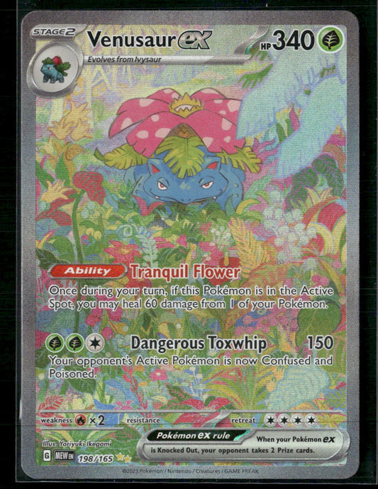 Venusaur ex SV: Scarlet & Violet 151 #198/165 - Front