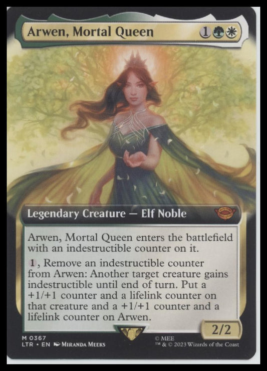 Arwen, Mortal Queen (Extended Art) #367 - Front