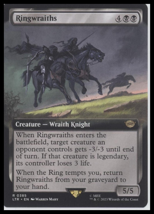 Ringwraiths (Extended Art) #385 - Front