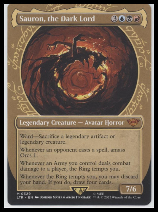 Sauron, the Dark Lord (Showcase) The Lord of the Rings: #329 - Front