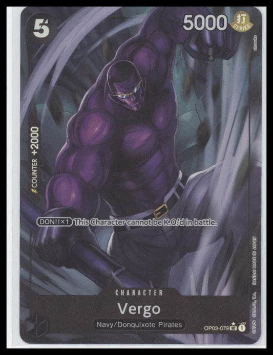 Vergo (Full Art) Premium Booster -The Best- #OP03-079 - Front