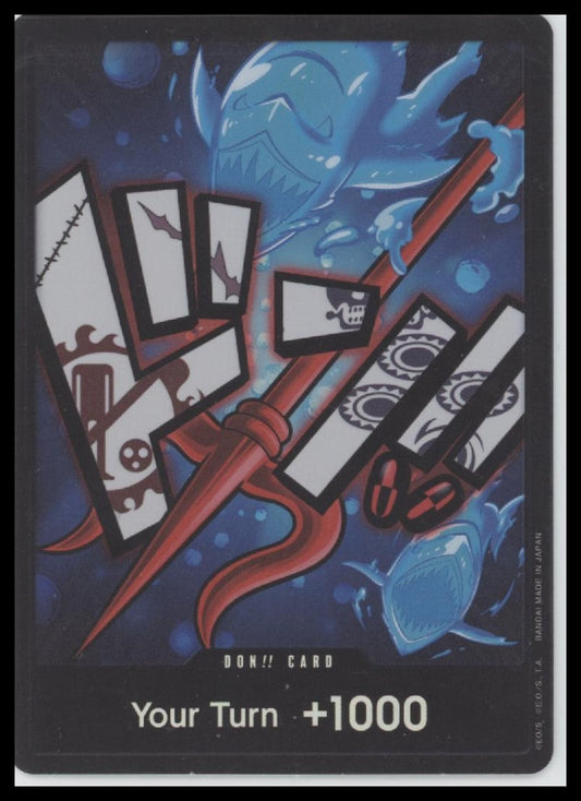 DON!! Card (Hody Jones) Premium Booster -The Best- # Foil - Front