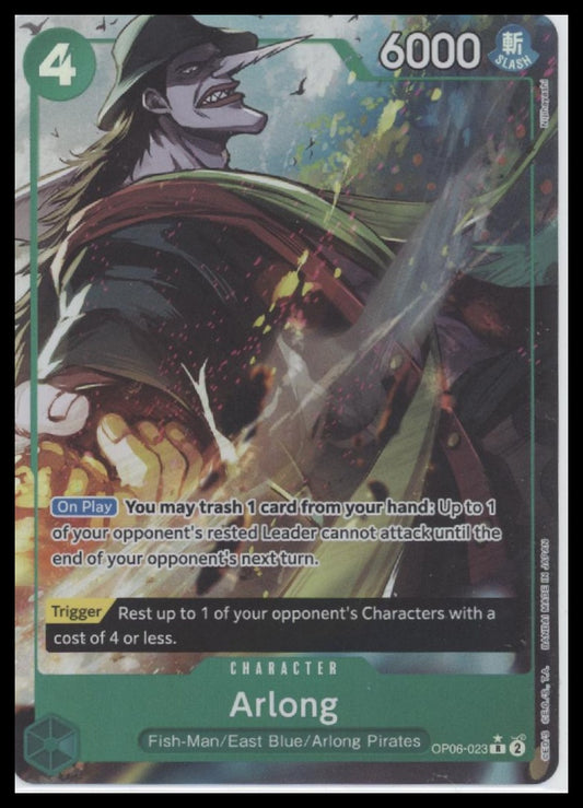 Arlong (Full Art) Premium Booster -The Best- #OP06-023 - Front