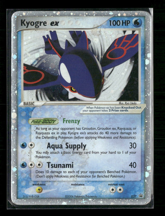 Kyogre ex Nintendo Promos #037 - Front