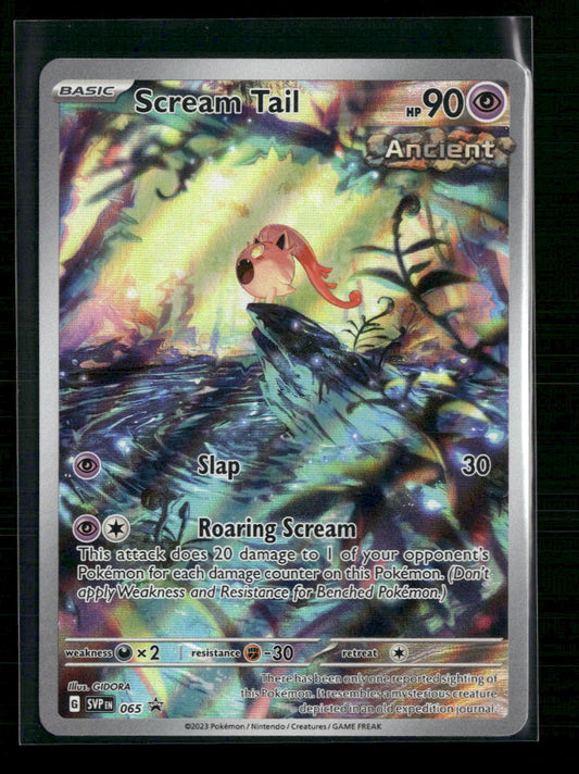 Scream Tail SV: Scarlet & Violet Promo Cards #065 - Front