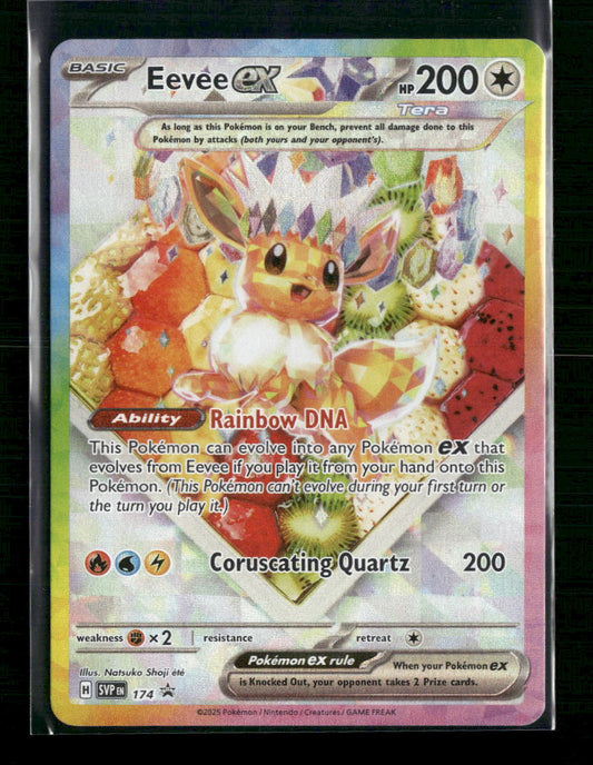 Eevee ex SV: Scarlet & Violet Promo Cards #174 - Front