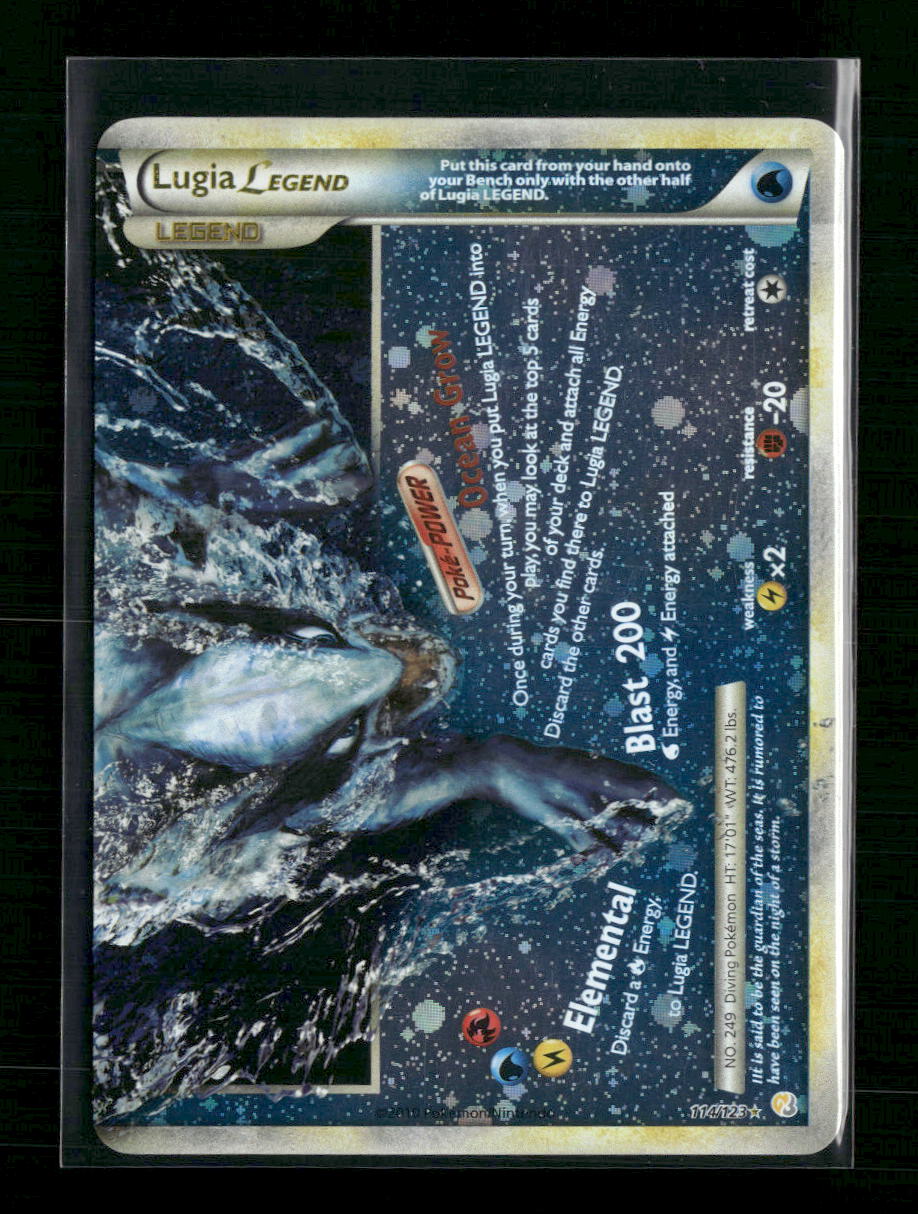 Lugia Legend (Bottom) HeartGold SoulSilver #114/123 - Front
