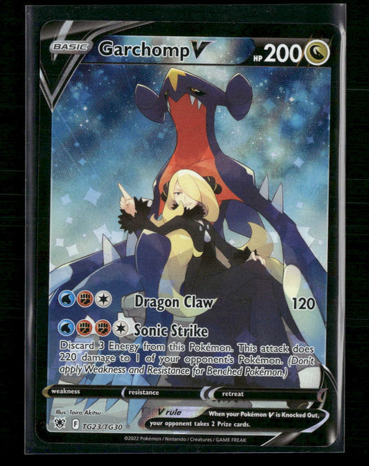 Garchomp V SWSH10: Astral Radiance Trainer Gallery #TG23/TG30 - Front