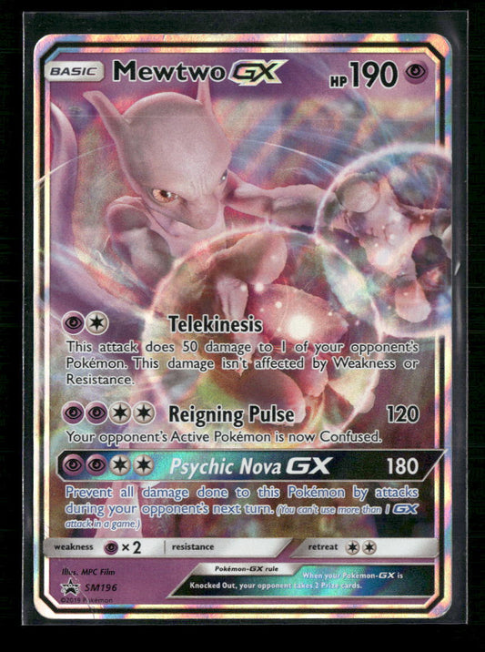 Mewtwo GX SM Promos #SM196 - Front