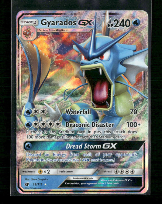 Gyarados GX SM - Crimson Invasion #18/111 - Front