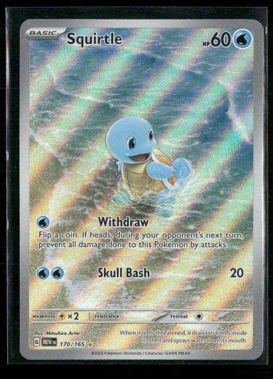 Squirtle SV: Scarlet & Violet 151 #170/165 - Front