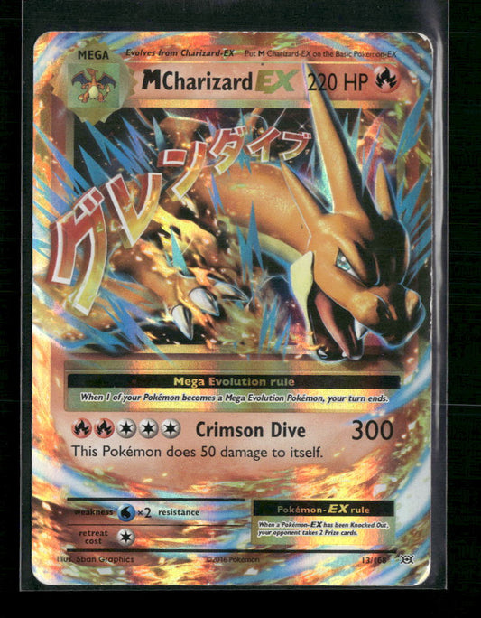 M Charizard EX (Y) XY - Flashfire #13/106 - Front