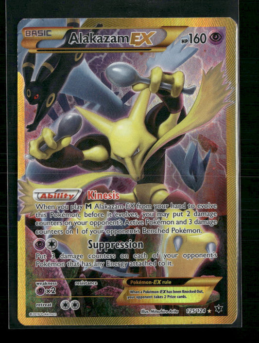 Alakazam EX (Secret) XY - Fates Collide #125/124 - Front