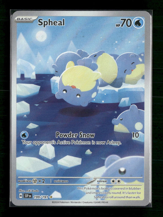 Spheal SV08: Surging Sparks #199/191 - Front