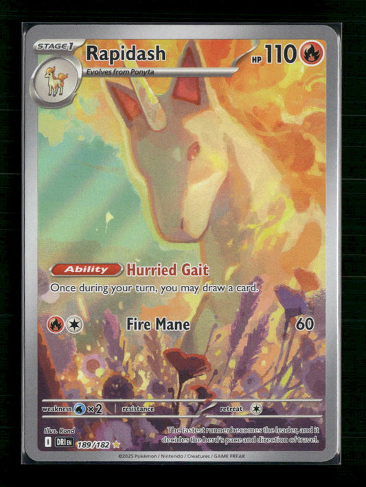 Rapidash SV10: Destined Rivals #189/182 - Front