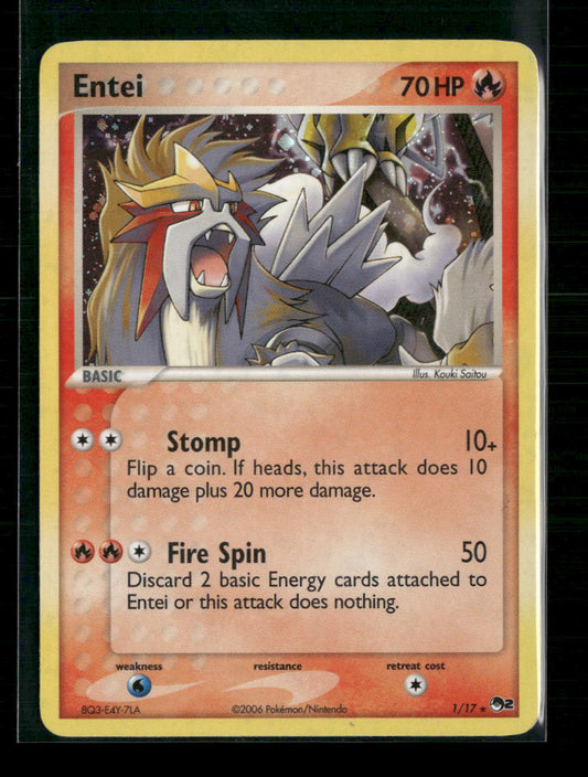 Entei POP Series 2 #001/017 - Front