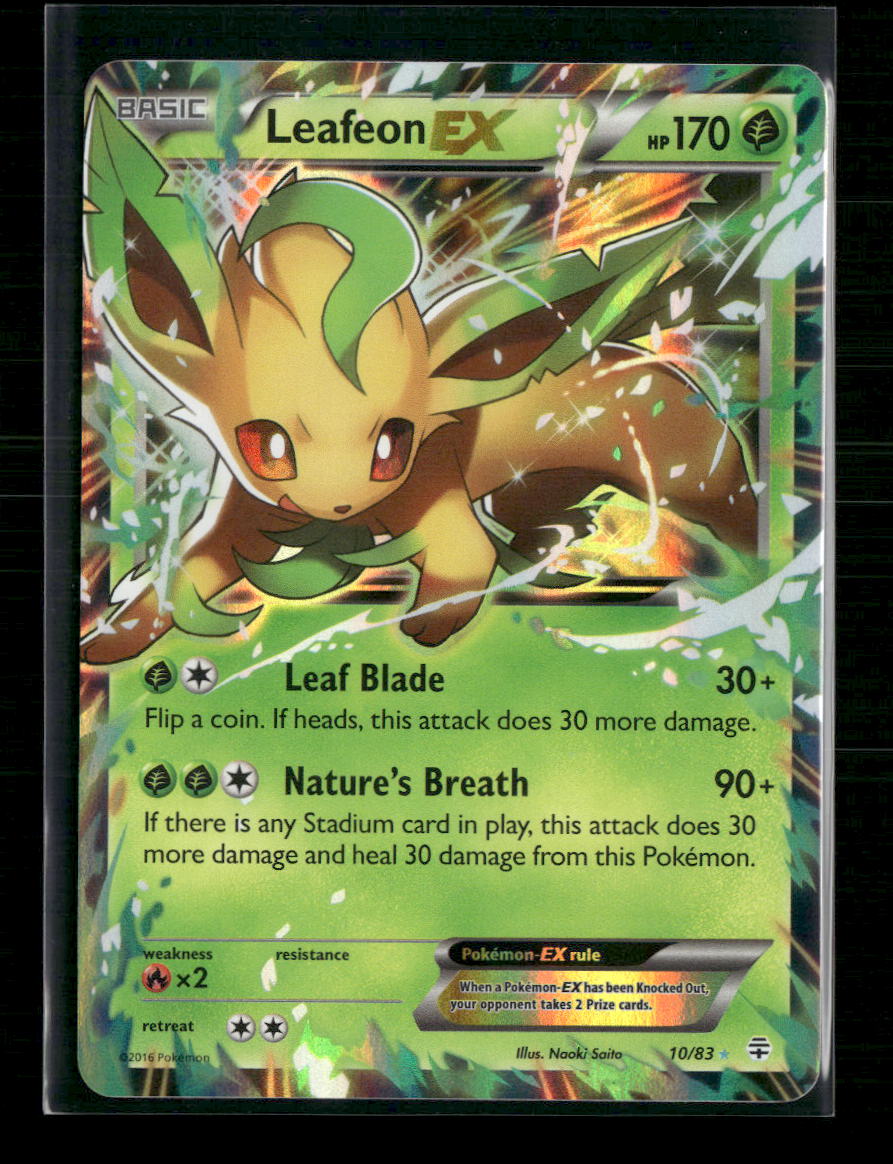 Leafeon EX Generations #10/83 - Front