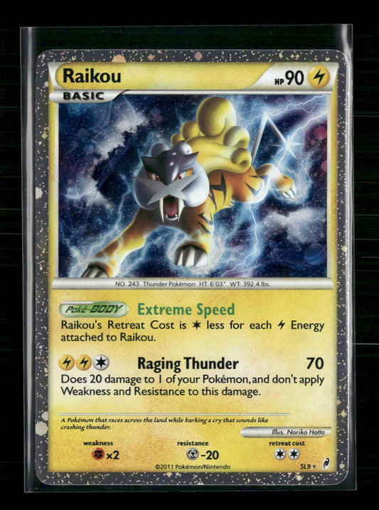 Raikou (Shiny) Call of Legends #SL9 - Front