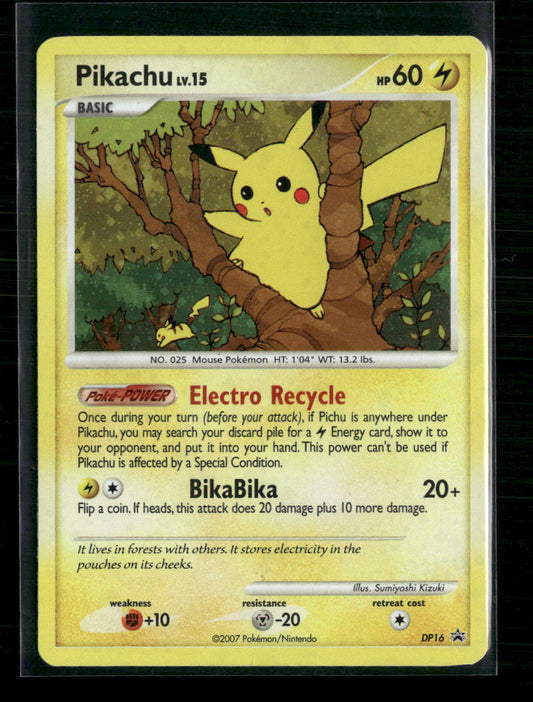 Pikachu Diamond and Pearl Promos #DP16 - Front