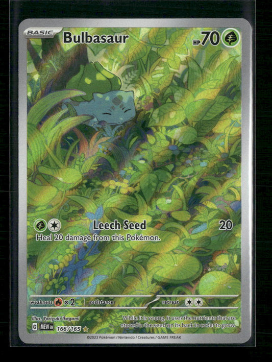 Bulbasaur SV: Scarlet & Violet 151 #166/165 - Front