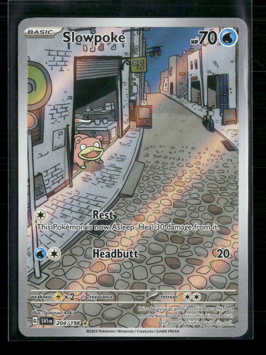 Slowpoke SV01: Scarlet & Violet Base Set #204/198 - Front