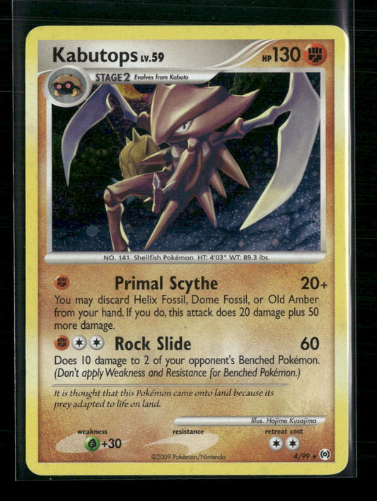 Kabutops Arceus #4/99 - Front