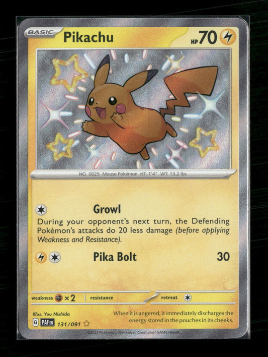 Pikachu SV: Paldean Fates #131/091 - Front