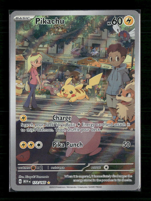 Pikachu SV: Scarlet & Violet 151 #173/165 - Front