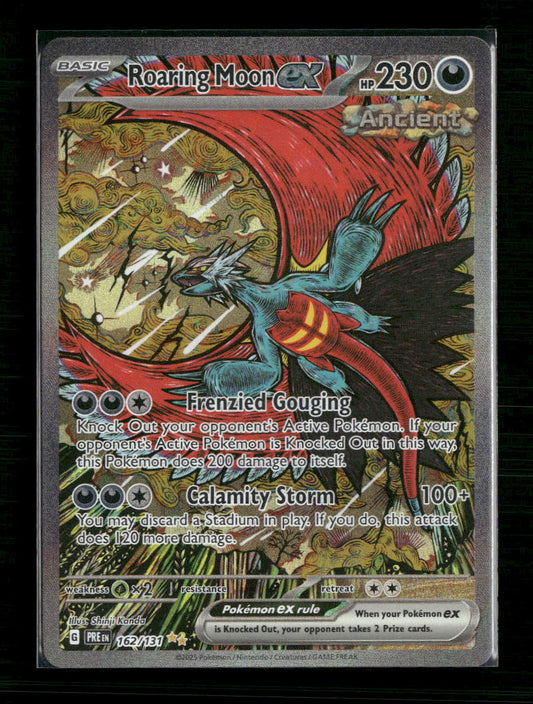Roaring Moon ex SV: Prismatic Evolutions #162/131 - Front