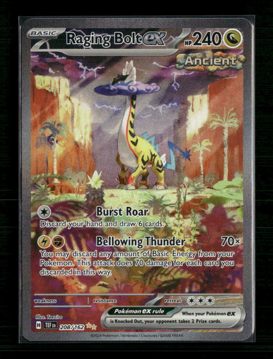 Raging Bolt ex SV05: Temporal Forces #208/162 - Front