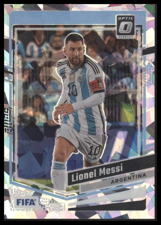 Lionel Messi 2023-24 Donruss #1 Cubic - Front