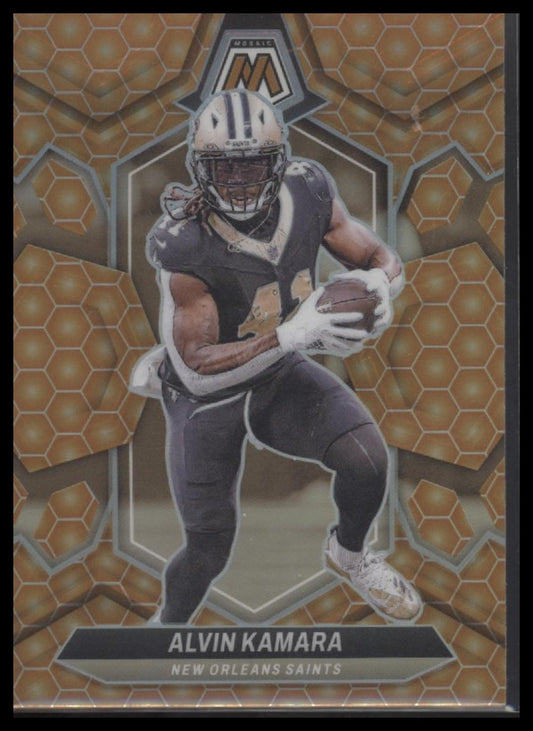 Alvin Kamara 2024 Panini Mosaic #156 Honeycomb - Front