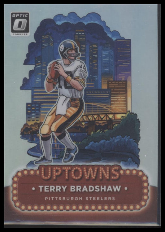 Terry Bradshaw 2024 Donruss Optic #25 Uptowns - Front