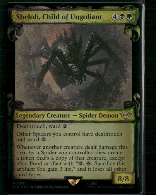 Shelob, Child of Ungoliant (Showcase Scrolls) #681 Foil - Front