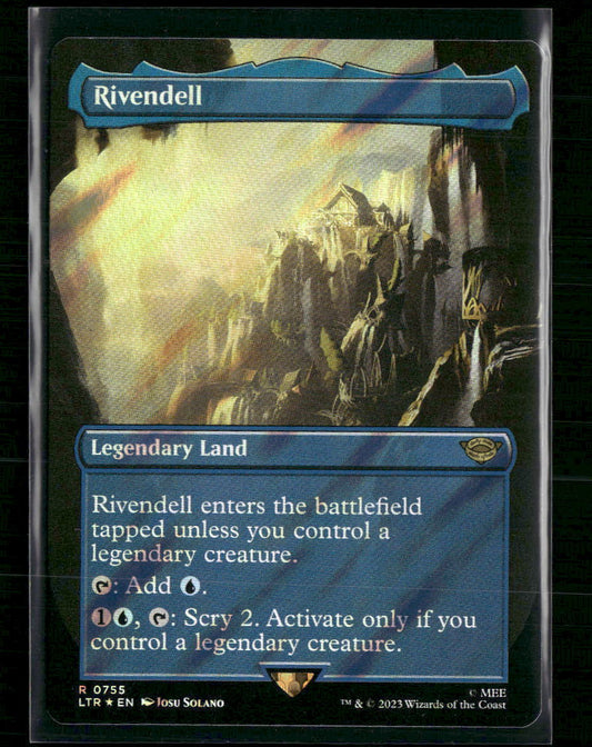 Rivendell (Borderless) (Surge Foil) #755 - Front